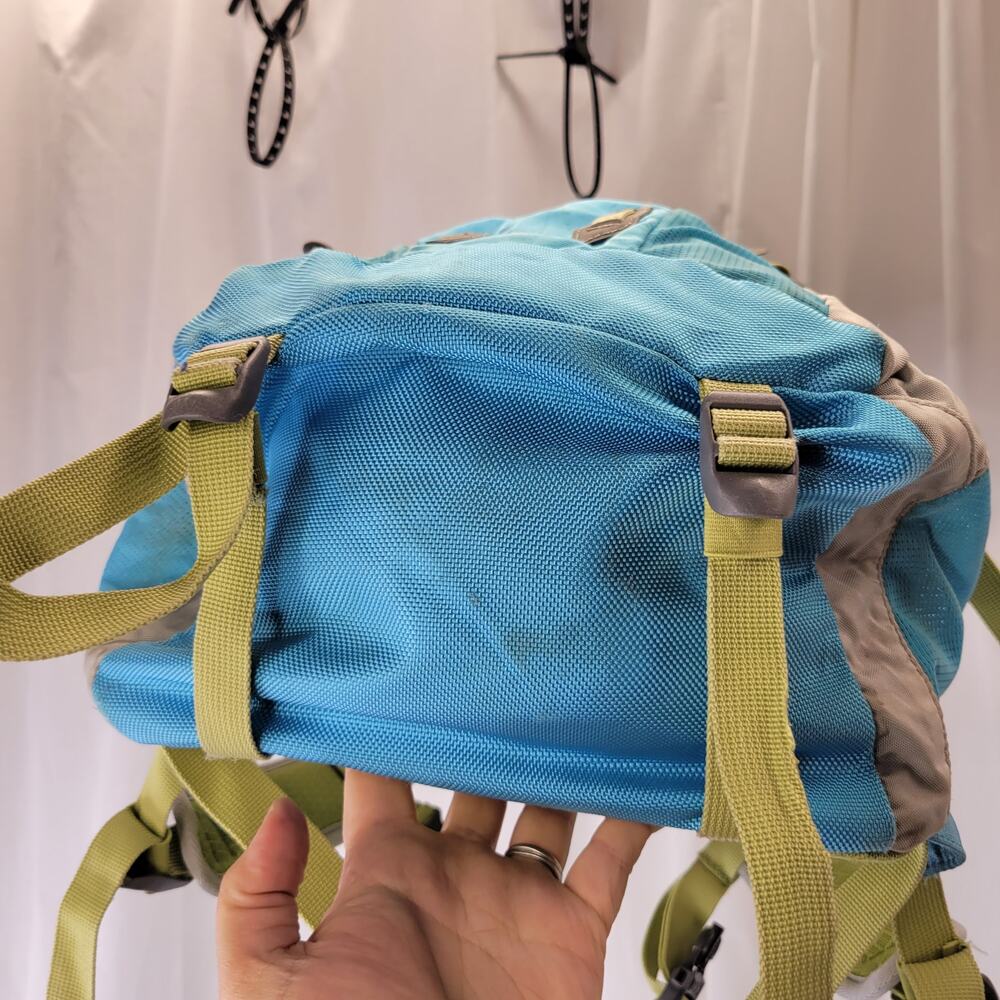 Eddie Bauer Shata Teal, Gray, Lime Adult Backpack - Picture 4 of 13